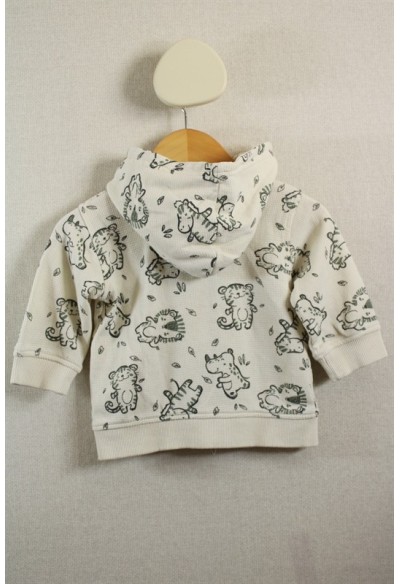 Gilet Zippé a Capuche