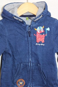Gilet zippé a capuche 2