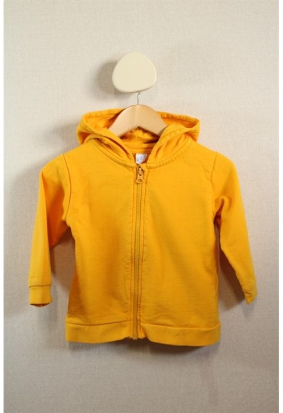 Gilet zippé a capuche