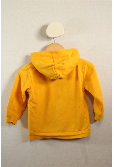 Gilet zippé a capuche